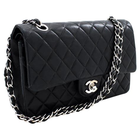 chanel bag silver chain|chanel clutch with chain 2020.